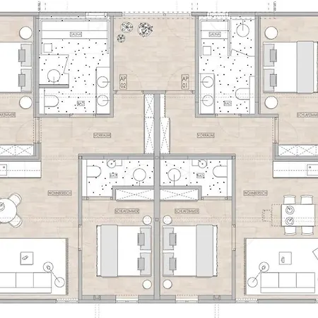 Zug503 - Daire Lech am Arlberg